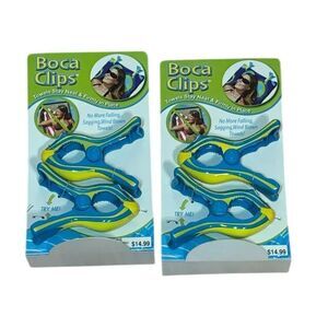 Boca Clips, 4 clips, Beach Towel Clips, pool chair
